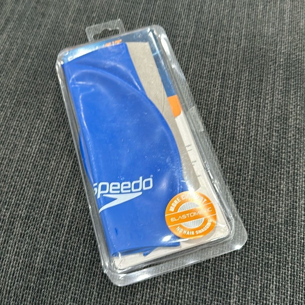 Speedo one size cap blue